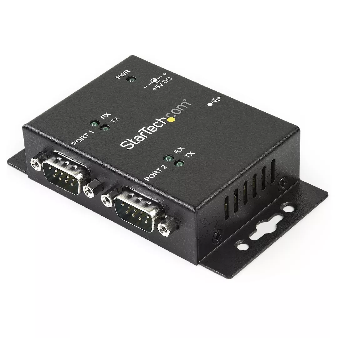 StarTech.com 2 Port Industrial Wall