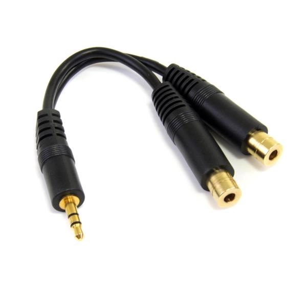 StarTech.com 6in Stereo Splitter Cable