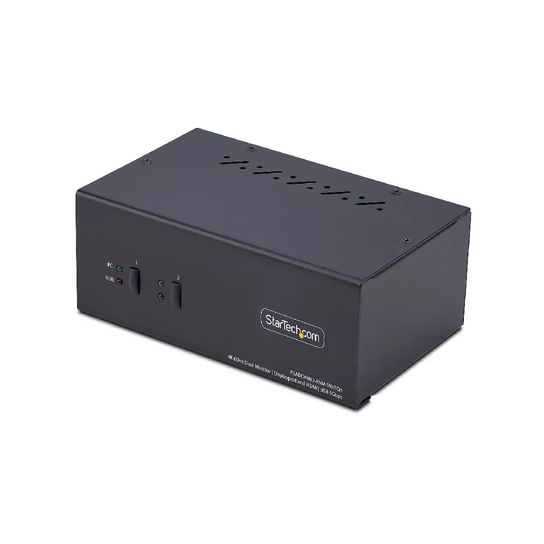 StarTech.com P2ADDH462-KVM-SWITCH KVM switch Black