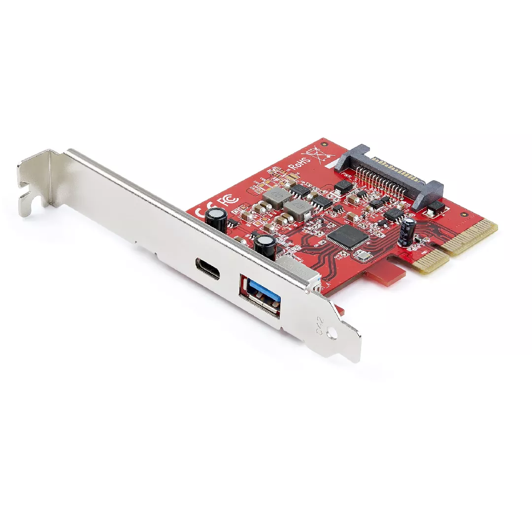 StarTech.com 2-Port 10Gbps USB-A  USB-C