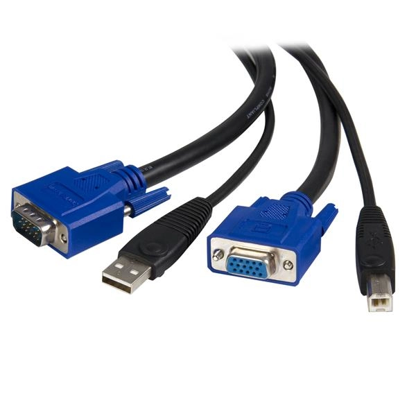 StarTech.com 6 ft 2-in-1 USB