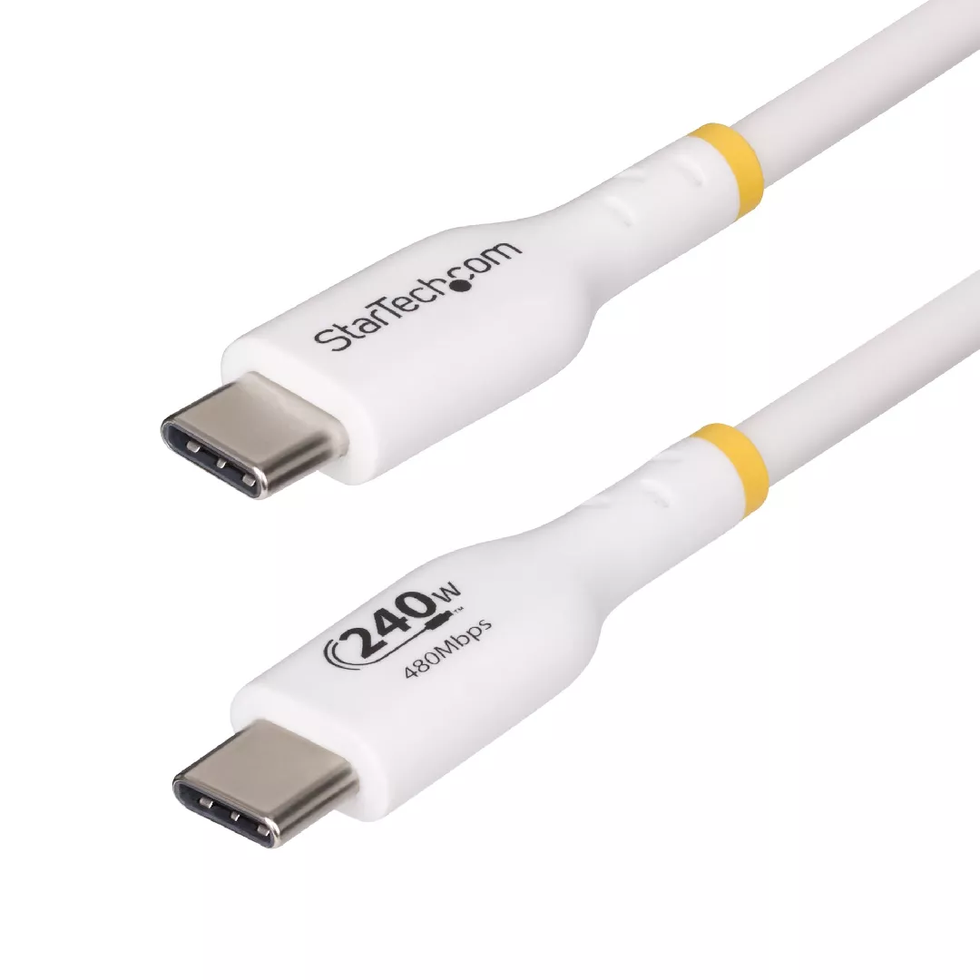 StarTech.com 3m White USB-C Charging