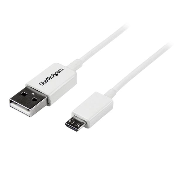 StarTech.com 0.5m White Micro