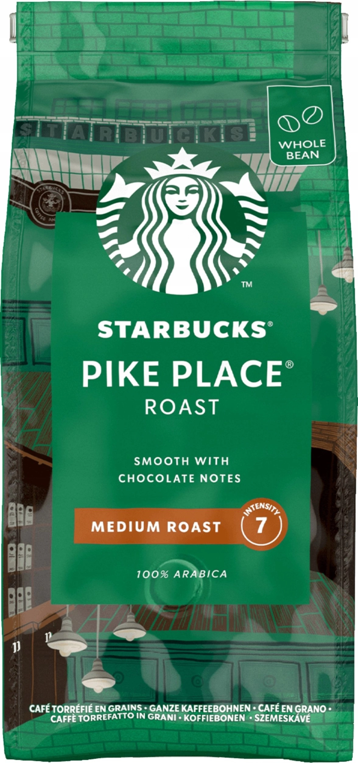 Kawa ziarnista Starbucks Pike Place Roast