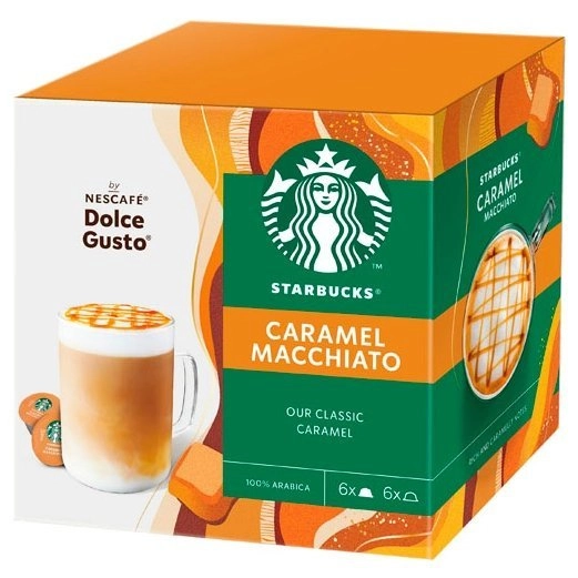 Nescafe Caramel Macchiato capsules for Nescafe