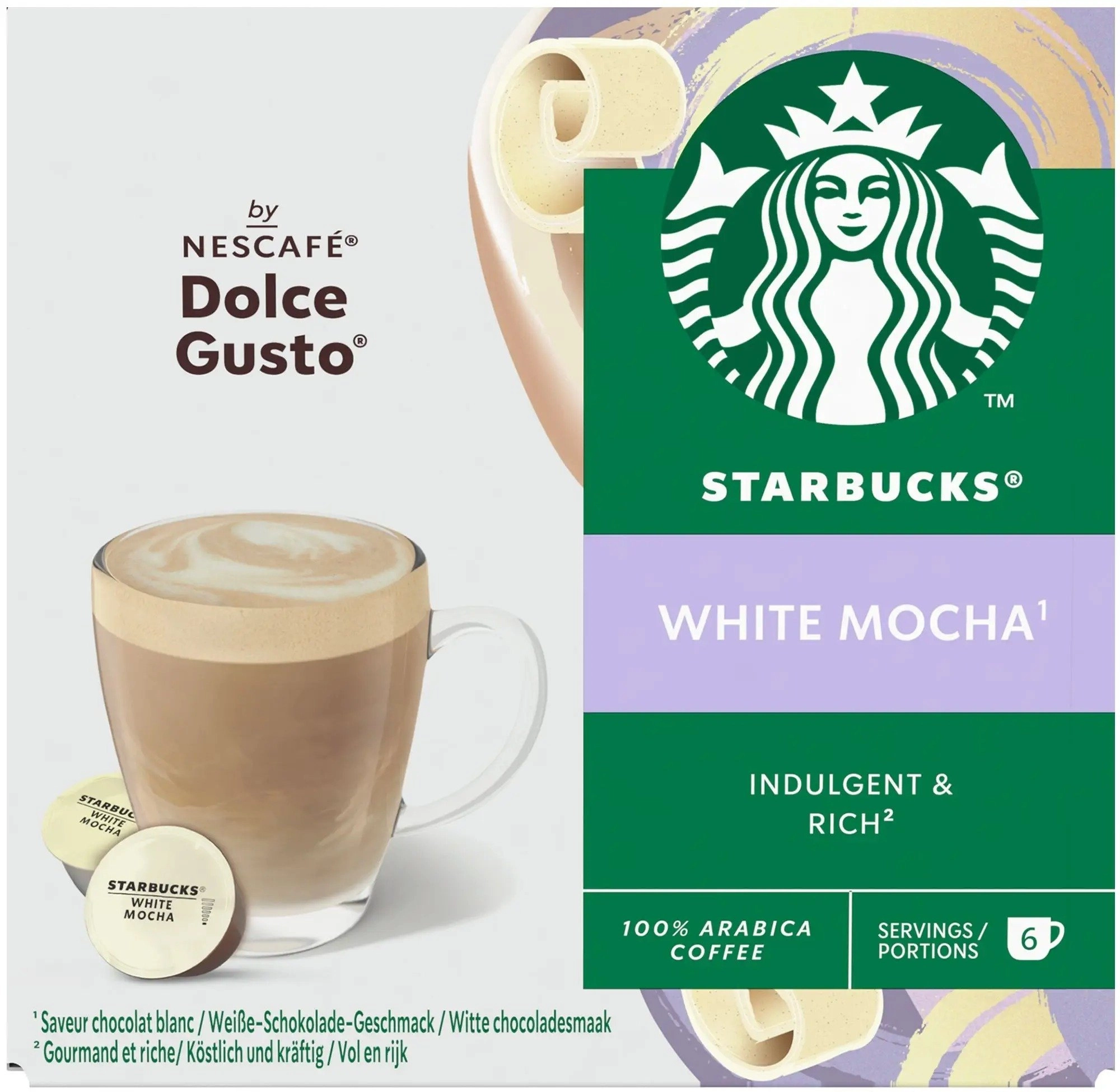 Starbucks Nescafe Dolce Gusto White Mocha