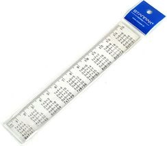 Starpak Linijka 15cm z tabliczką mnożenia