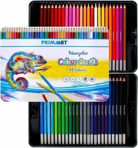 Starpak Triangular pencil crayons  48 ​​colors