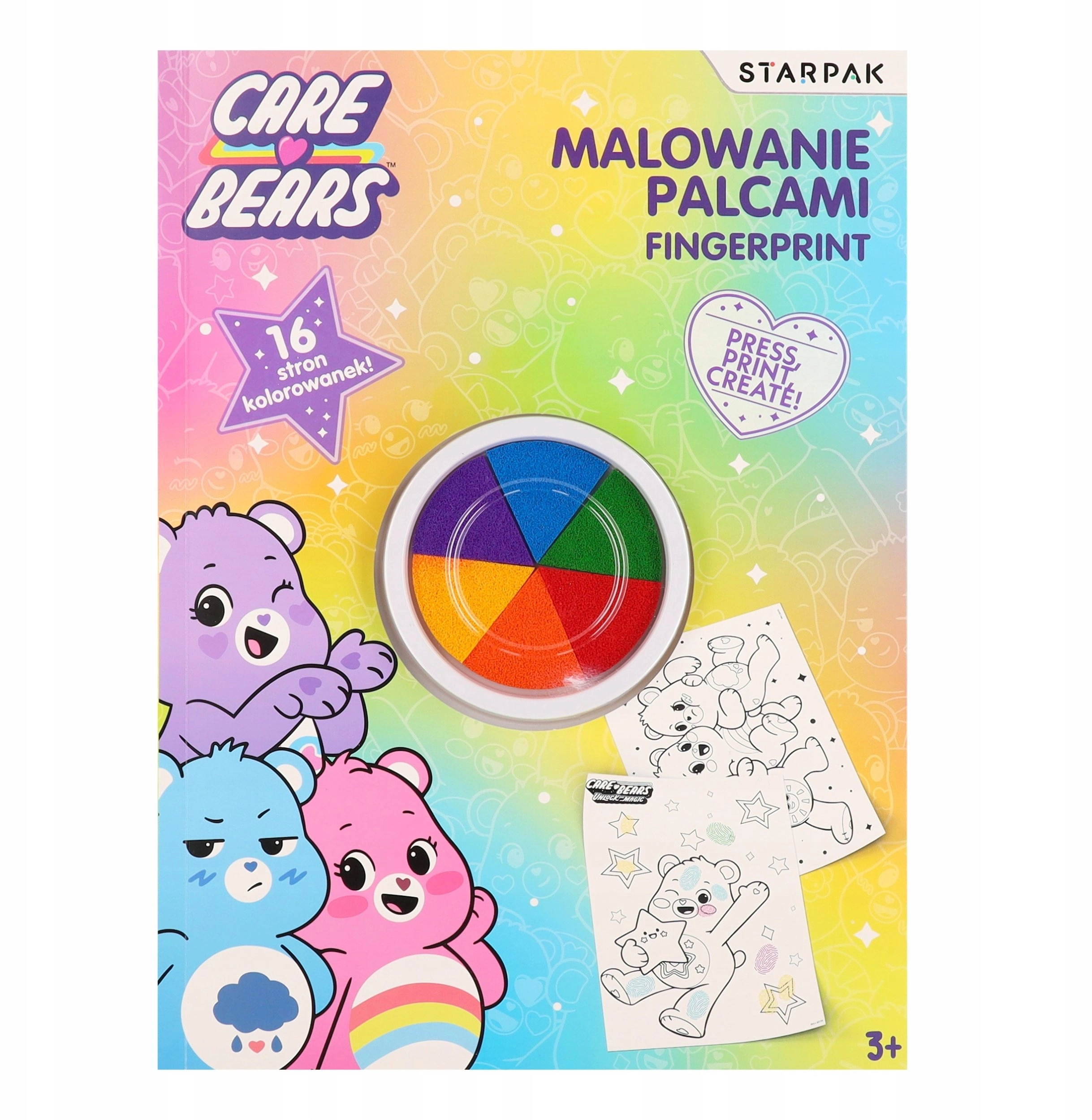 Starpak FINGER PAINTS 6COL CB STK