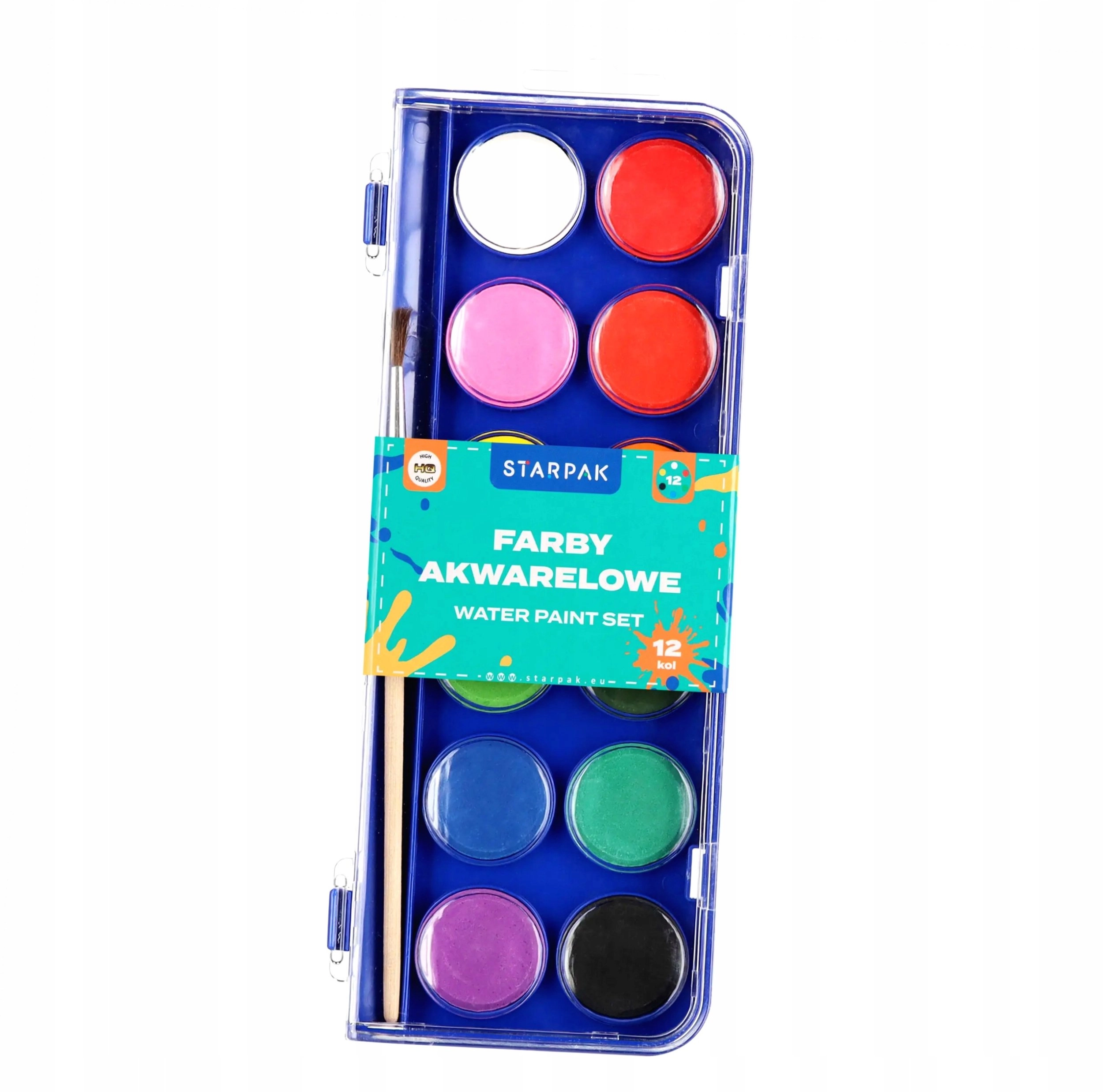 Starpak FARBY AKWA 12KOL PEDZ FI28