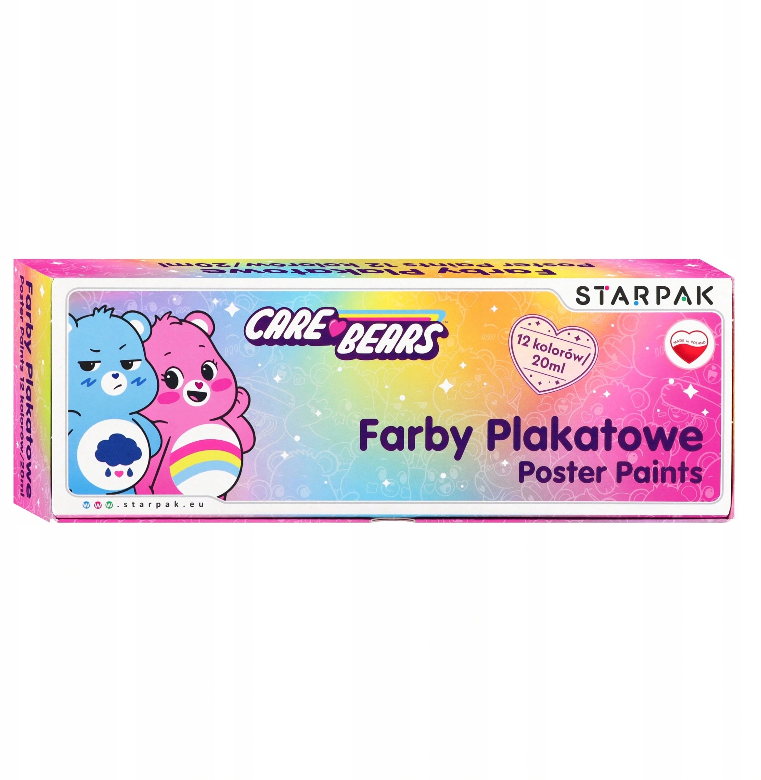 Starpak FARBY PLAK 12KOL 20ML CARE