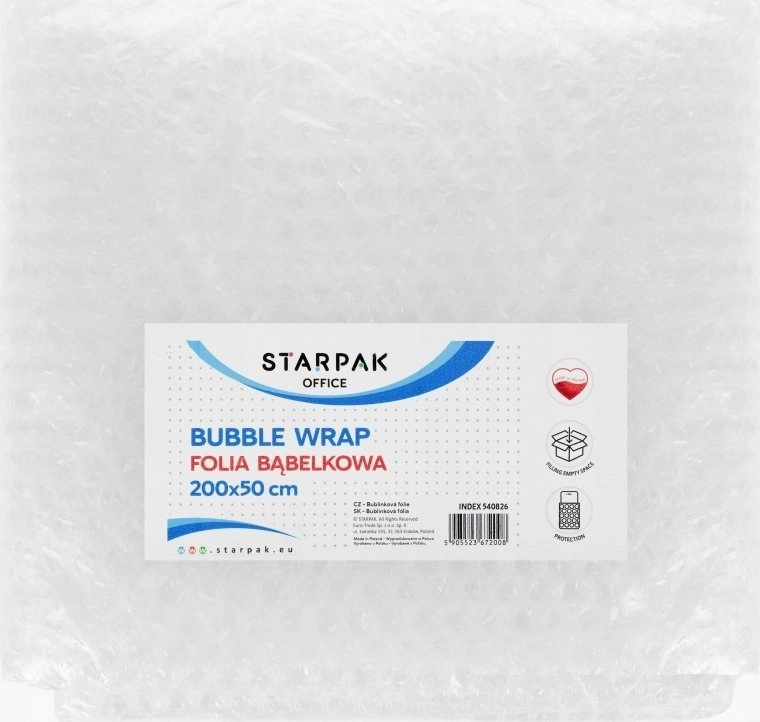 Starpak FOLIA BABELKOWA 0 5X2M STK