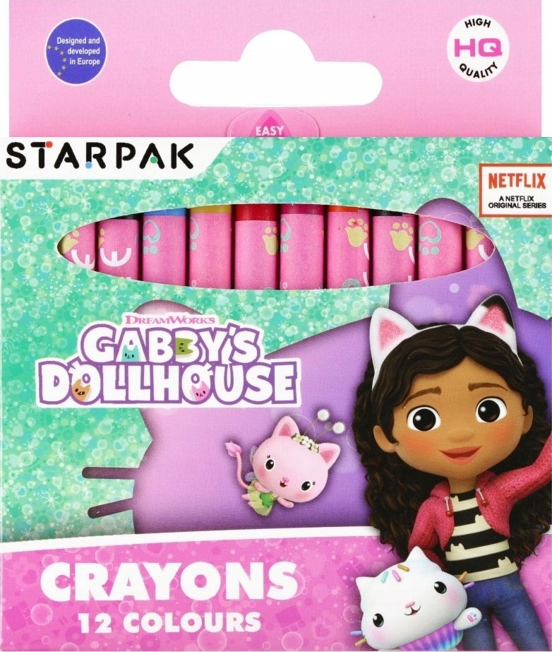 Starpak KREDKI WOSK 12KOL GABBY S