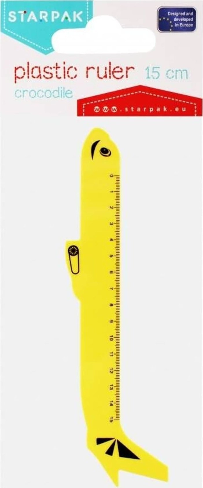 Starpak LINIJKA SAMOLOT 15CM STK PBH