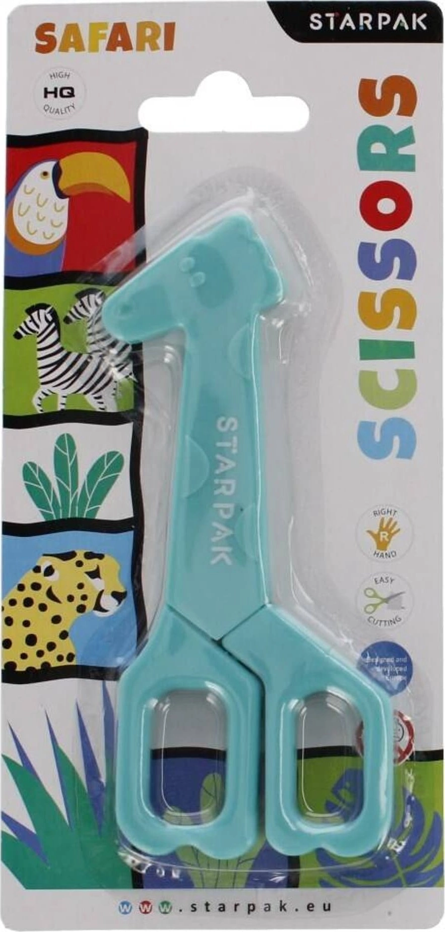 Scissors 13.5cm Giraffe STK NOZ31