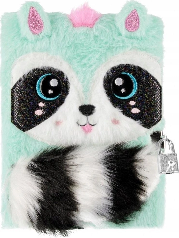Starpak Diary Plush Raccoon A5 (STK