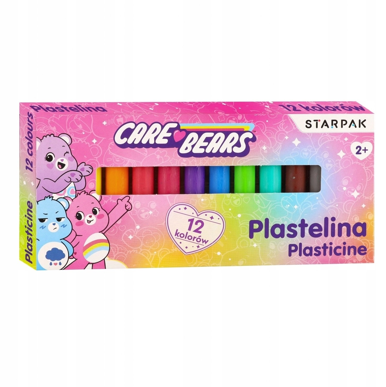 Starpak PLASTELINA 12KOL CARE BEARS STK
