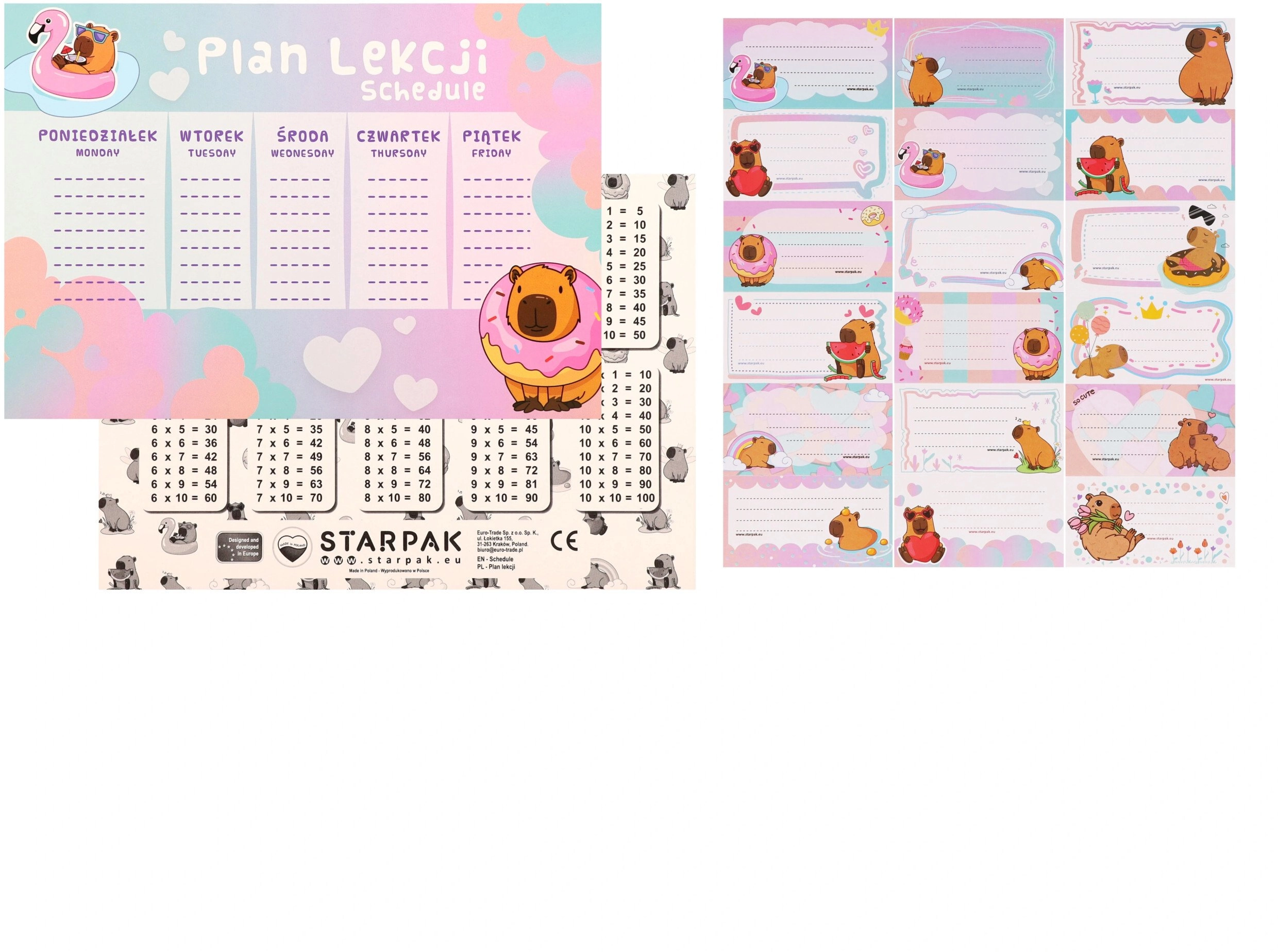 Starpak ZEST LESSON PLAN 3 STICKERS