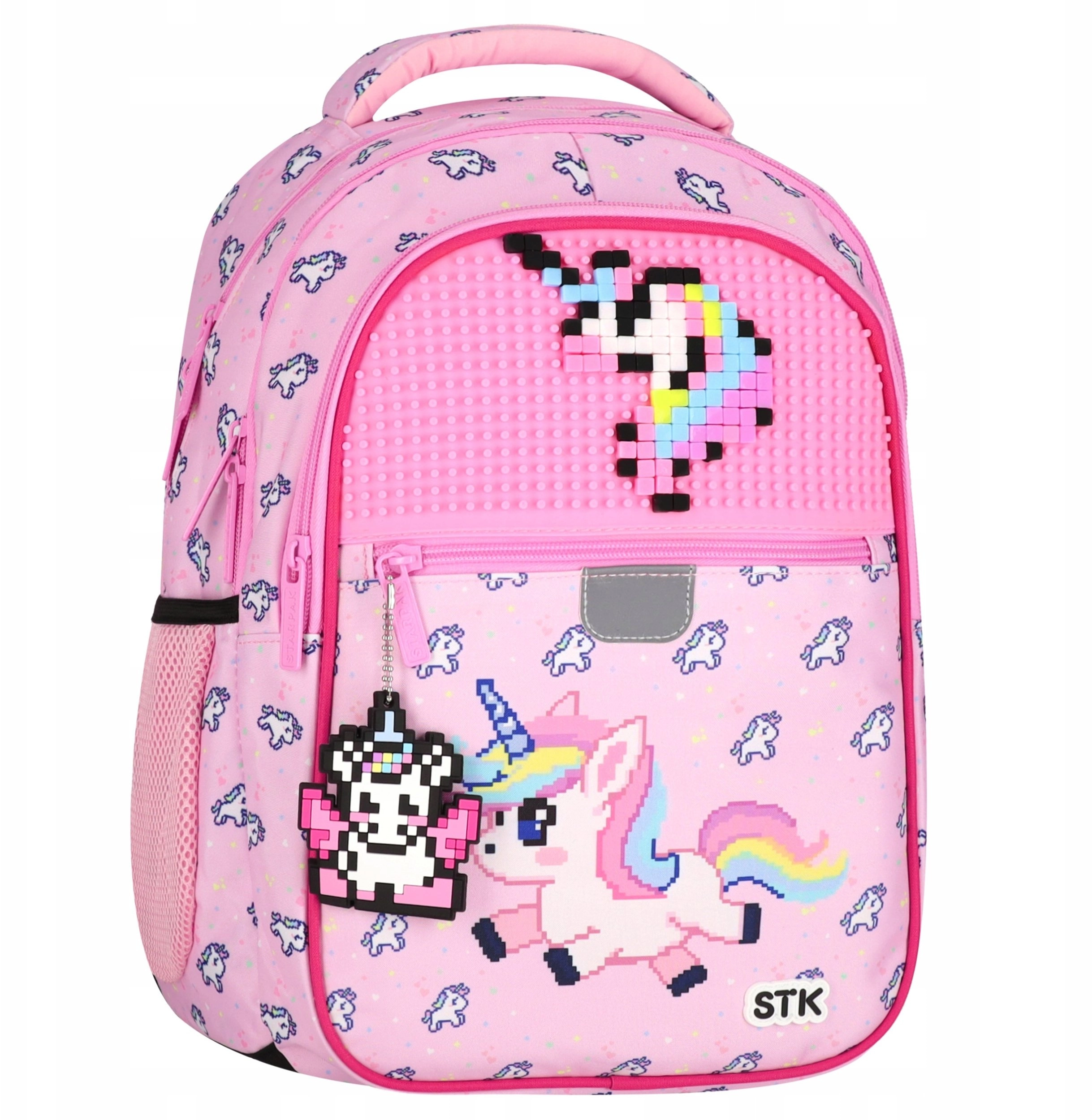 Starpak SCHOOL BACKPACK PIXEL UNICORN STK-15