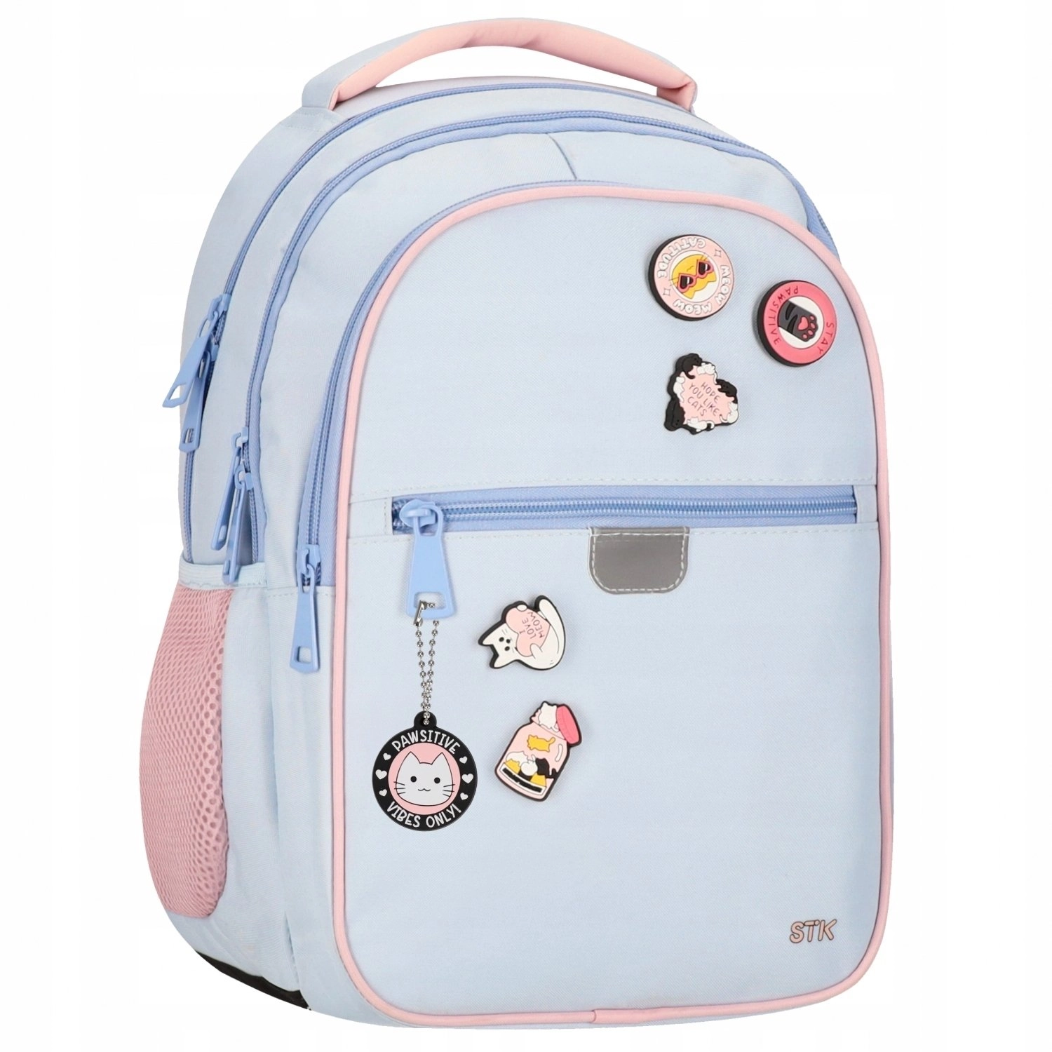 Starpak SCHOOL BACKPACK PINS LIGHT STK-15
