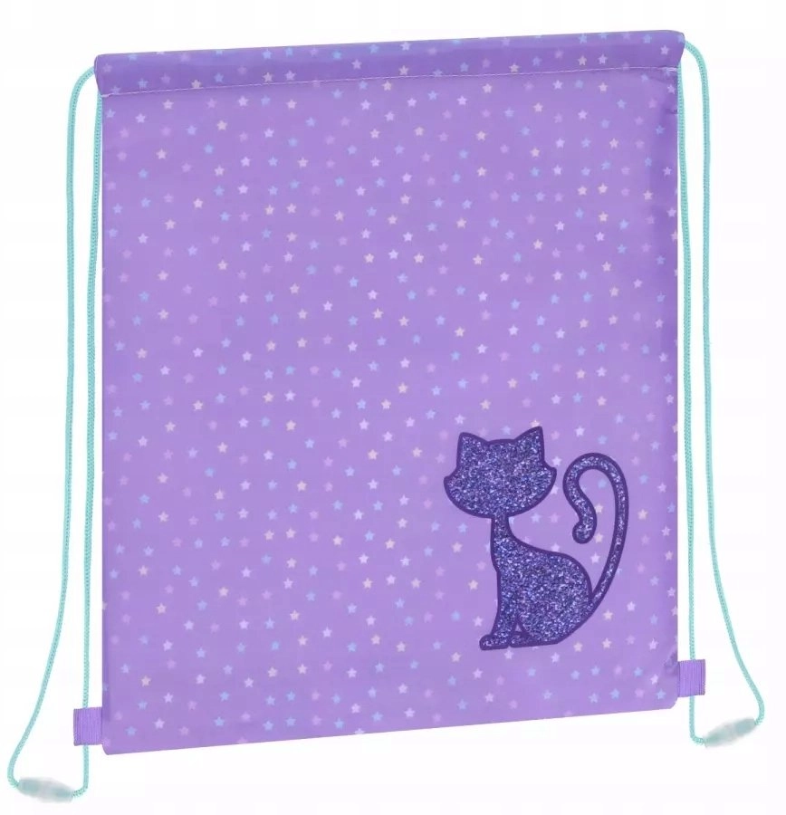 Starpak SHOE BAG GLITTER CAT STK-00