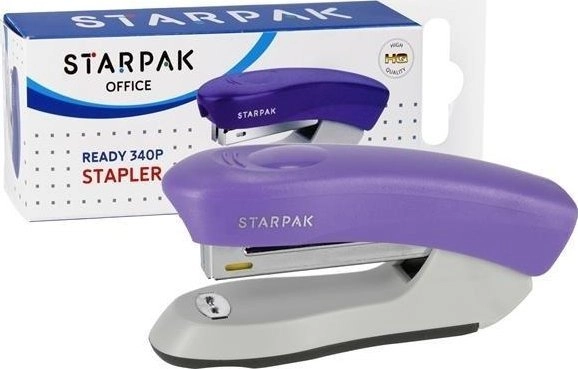 Zszywacz Starpak ZSZYWACZ 12K 10 FIOLET