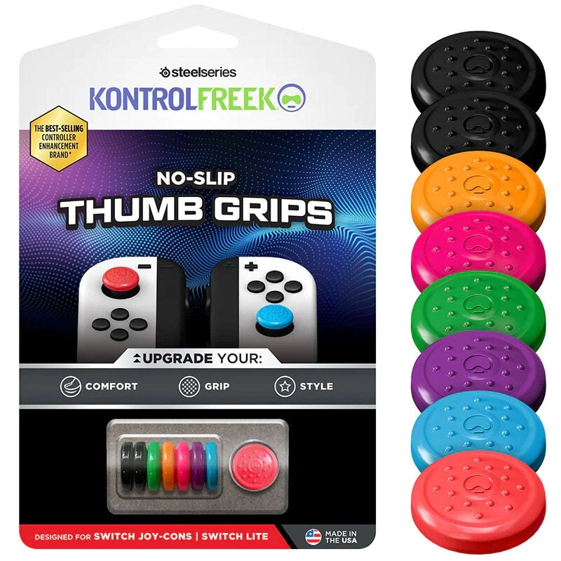 SteelSeries KontrolFreek No-Slip Thumbgrip 8-pack -