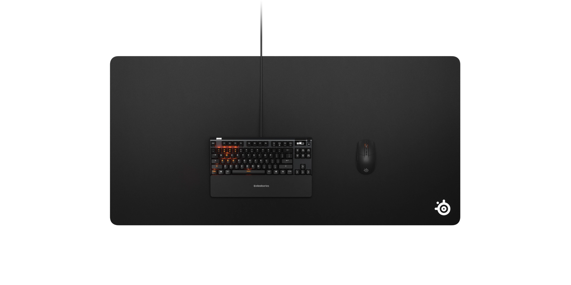 Steelseries QcK Gaming mouse pad Black