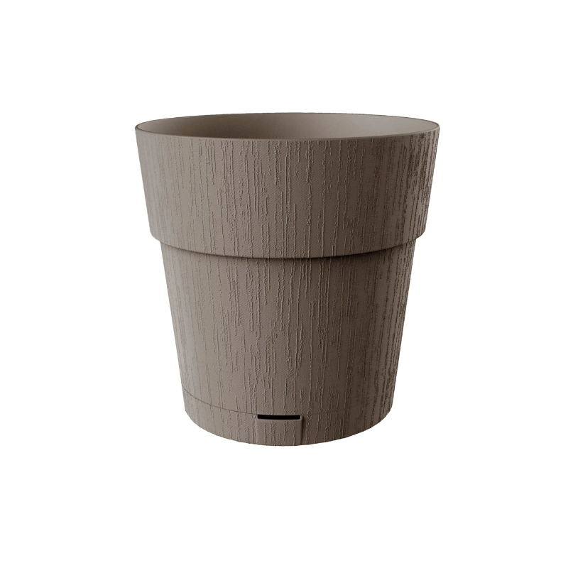 Flower pot with tray Ethica Ø25x25cm