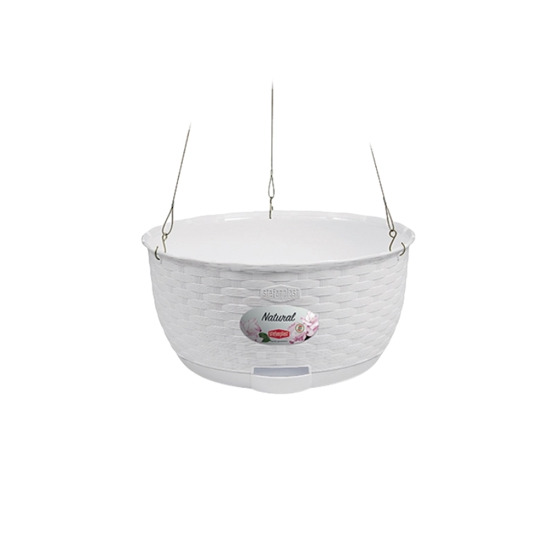 Hanging flower pot Natural Ø30x14.5cm