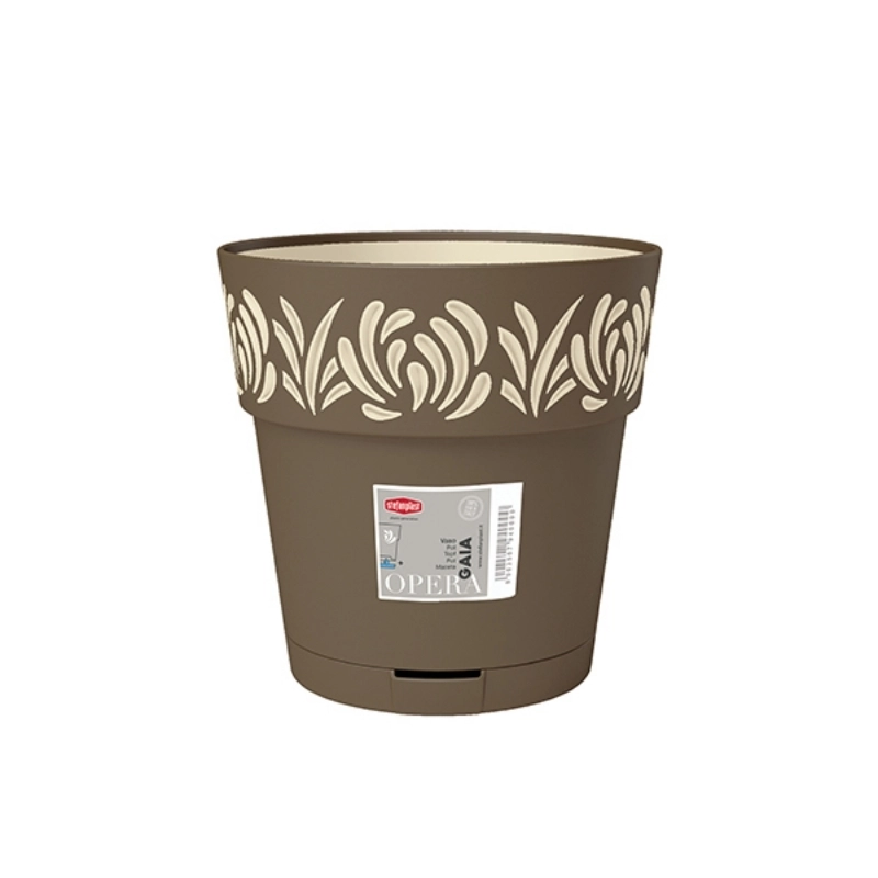 The flower pot with a remainder