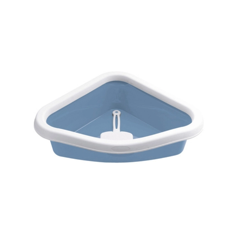Poop toilet Sprint Corner 56x40x14cm blue/white