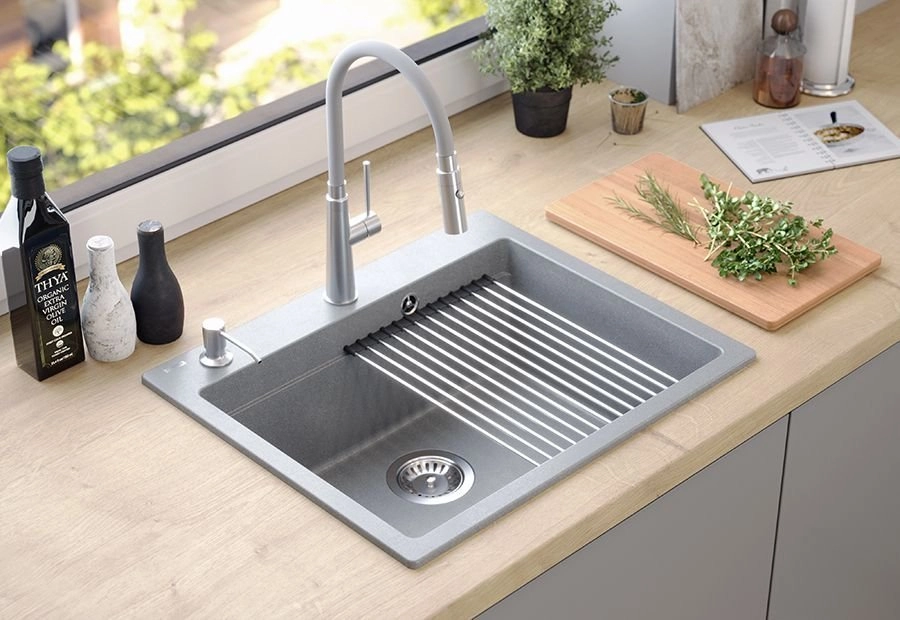 Steiner KURT 110 WORKSTATION GraniteQ sink
