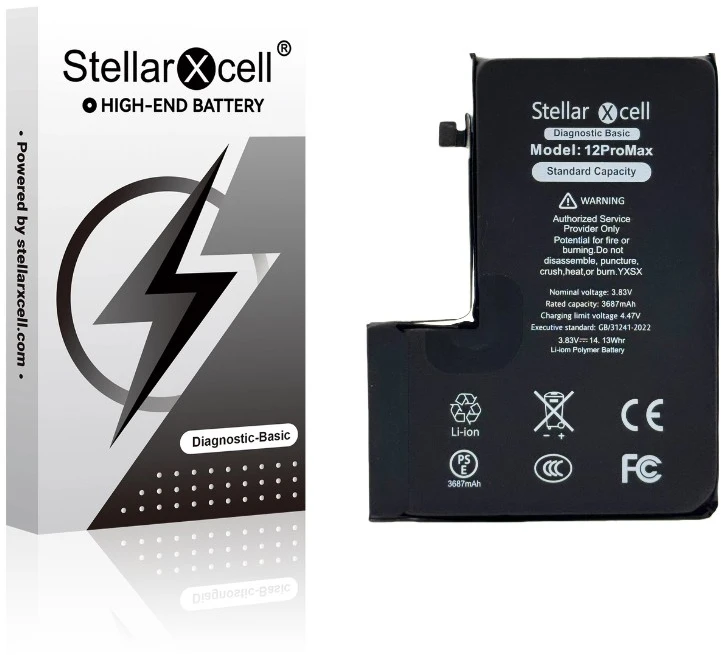 Akumuliatorius StellarXcell Diagnostic Apple iPhone 12