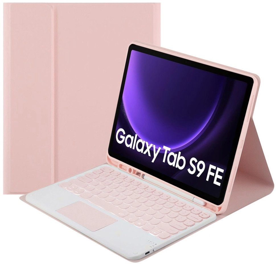 Colorful case with touchpad keyboard for