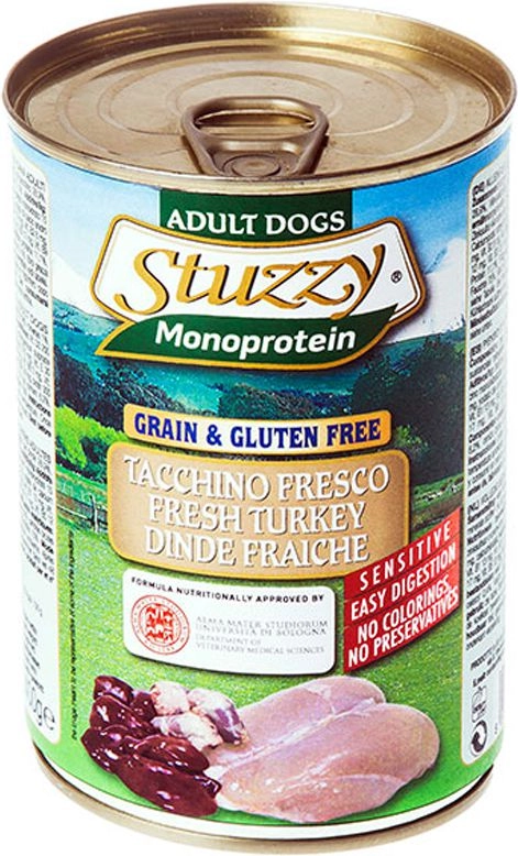 STUZZY Monoprotein Turkey - wet dog