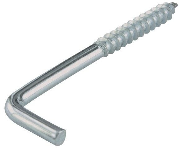 SCREW HOOK 40X3 0X15X14 A2/ 4PCS