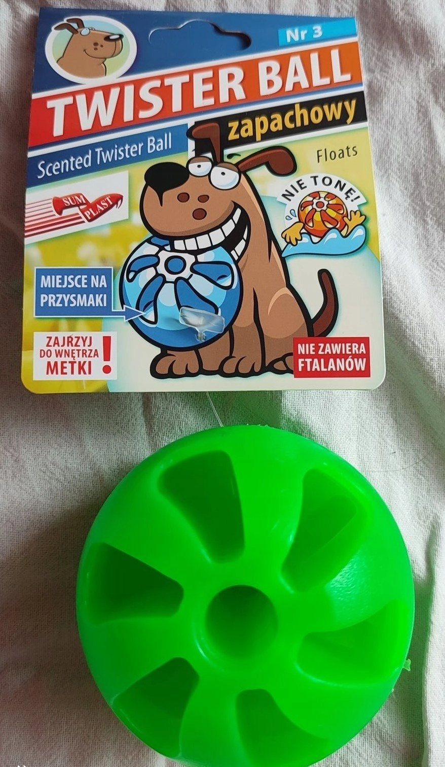 Sum Plast SUM-PLAST ZABAWKA PIŁKA TWISTER