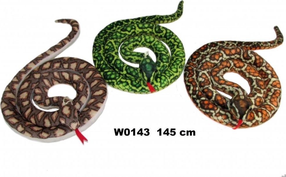 Maskotka Wąż 145cm 3 kolory 163257