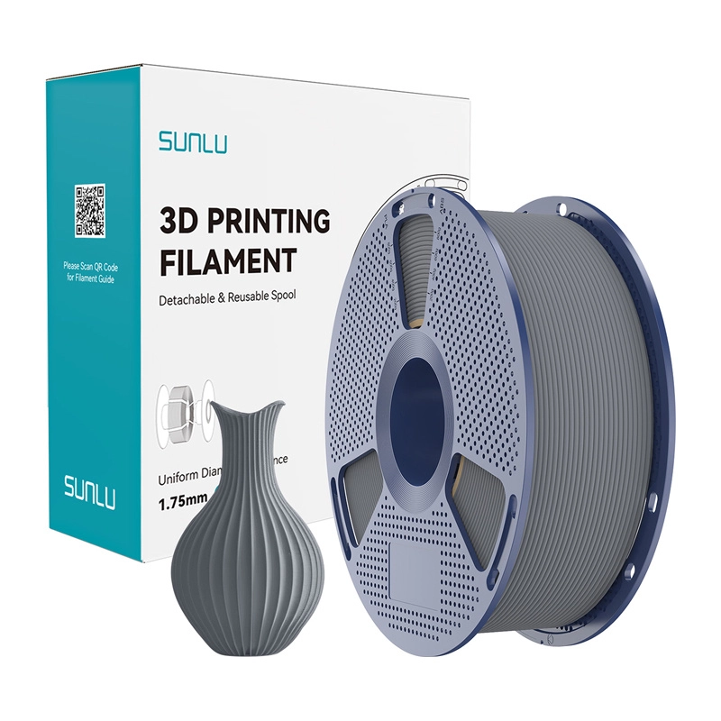 Sunlu PLA Classic Gray Filament 1