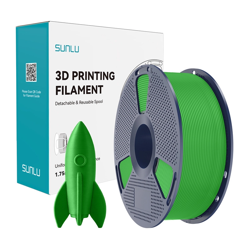 Sunlu PLA High-Speed ​​Green filament 085102