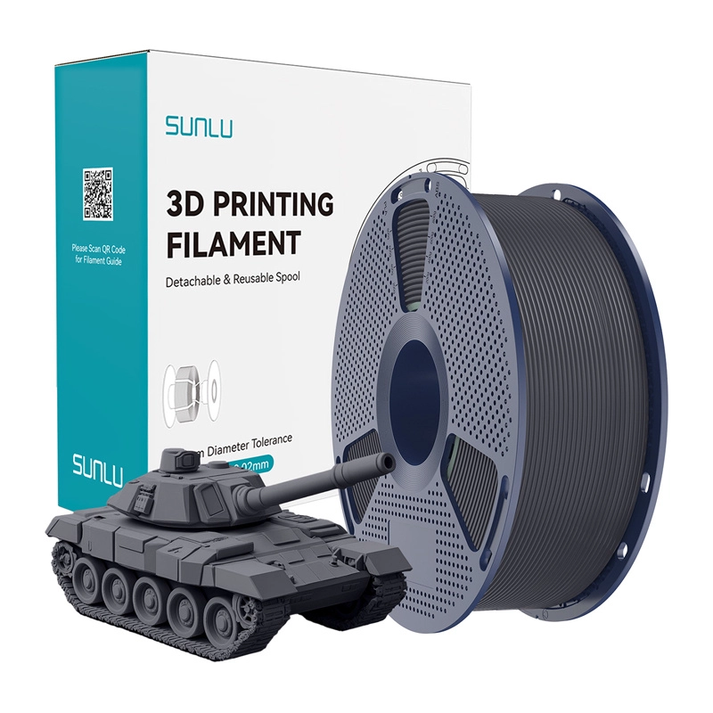 Sunlu PLA+ High-Speed Filament  Gray 085106