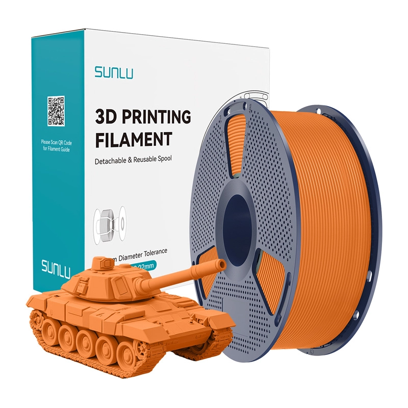 Sunlu PLA+ High-Speed Orange Filament 085111