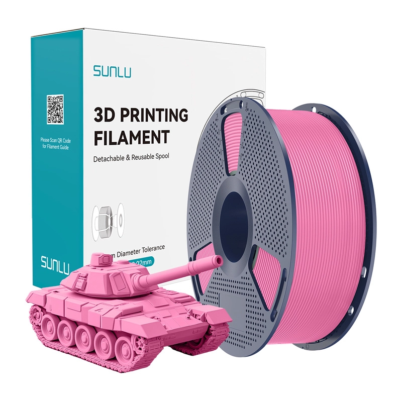 Sunlu PLA+ High-Speed Pink Filament 085112