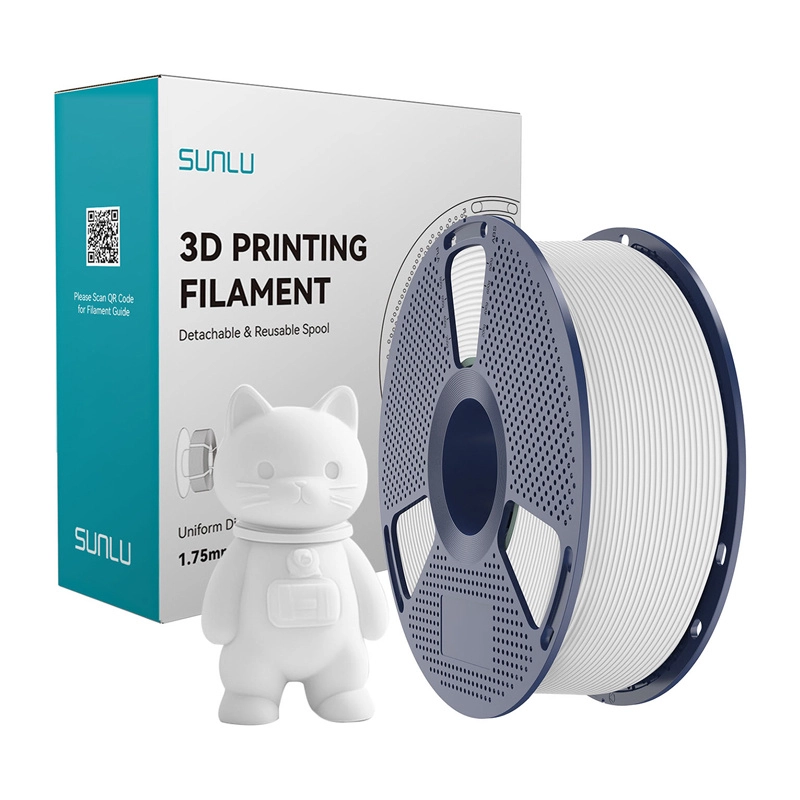 Sunlu PLA Matte Filament (White) 085134