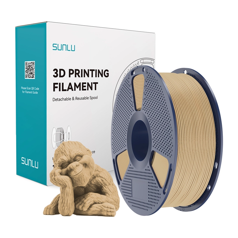 Filament SUNLU Wood 1.75mm 1kg
