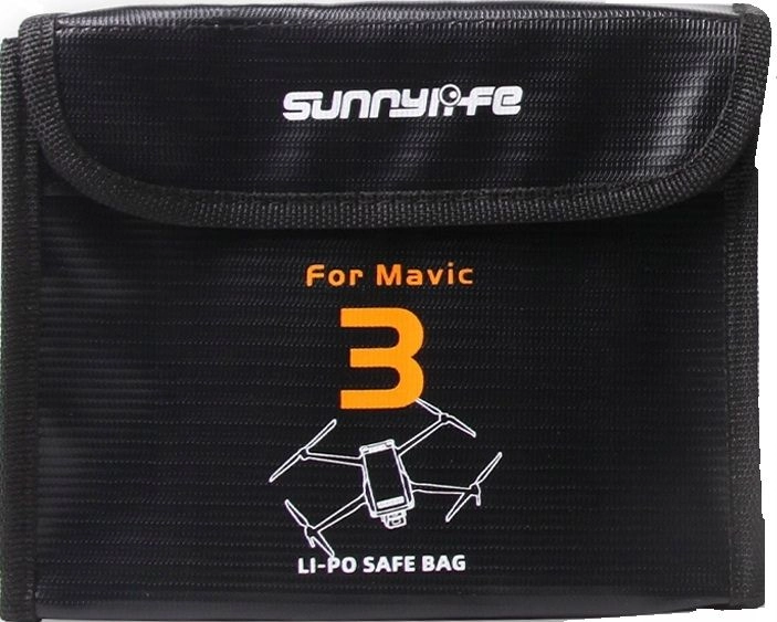 Li-Po Safe Bag 3x Battery for