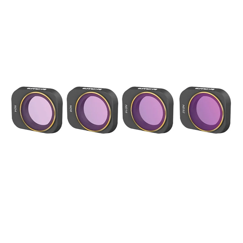 Set of 4 filters ND 4/8/16/32