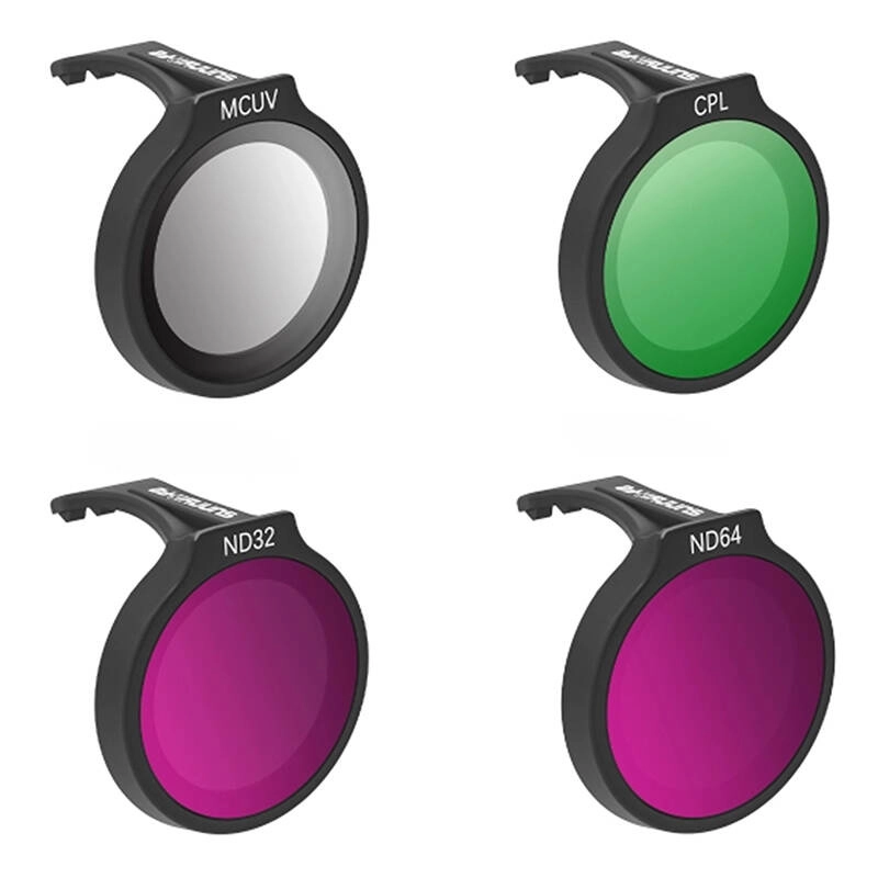 Set of four SUNNYLIFE filters for
