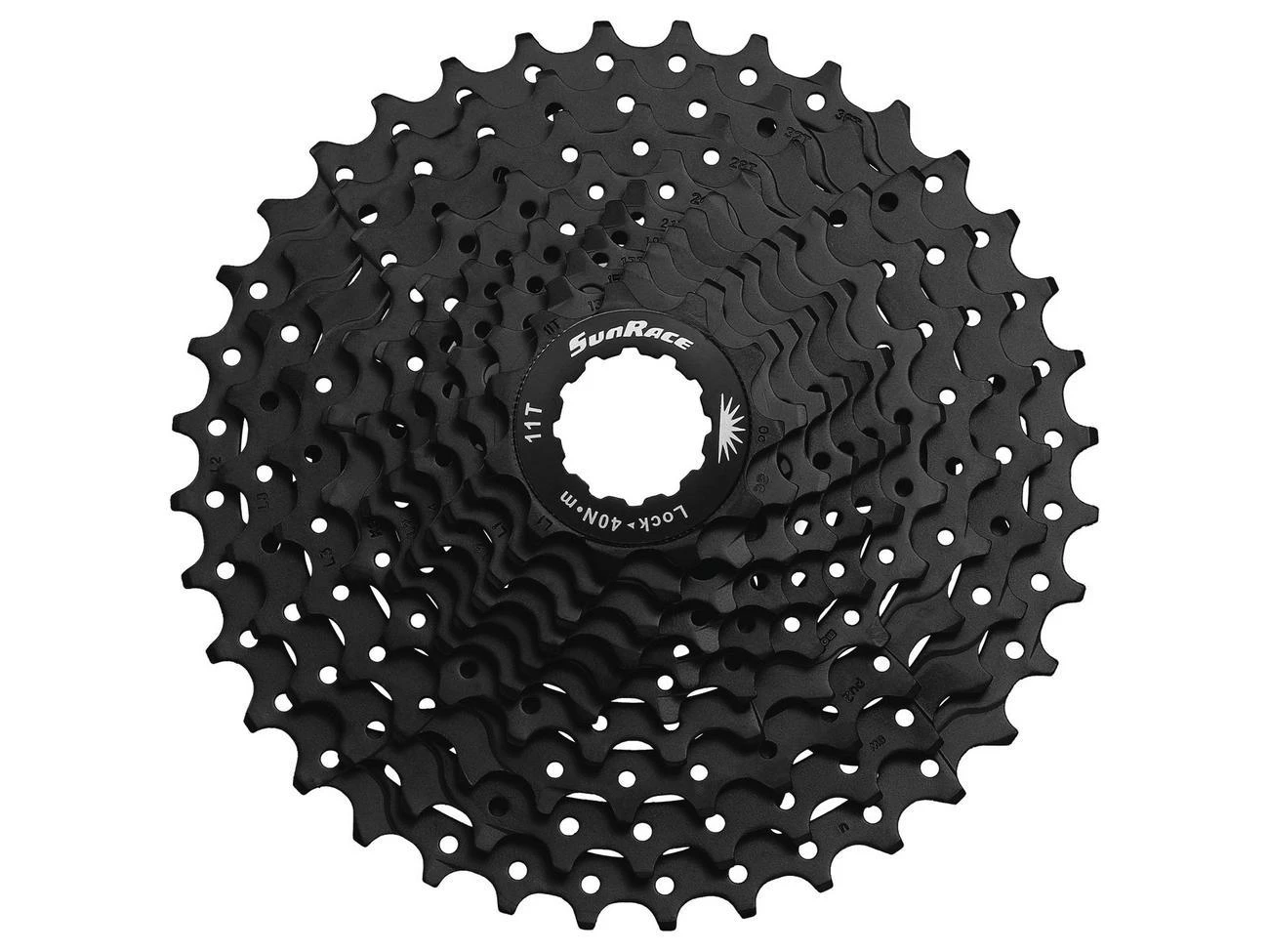 Rear chainring SunRace CSMS1 10-speed 11-36T
